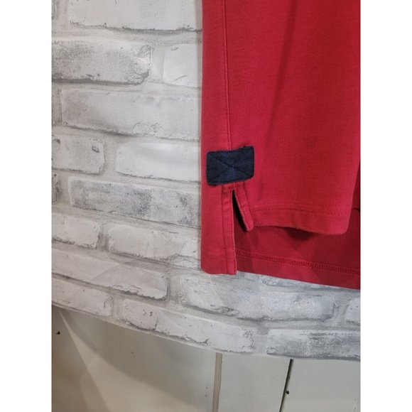 ORVIS Golf Polo Shirt Short Sleeve Red Fly Fishing Mens XL Heavy Sz Medium Clean - Picture 9 of 13